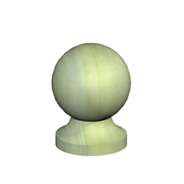 FENCEMATE Post Ball & Collar Finial