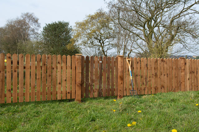 Pointed Picket Panel