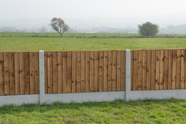 Economy Vertical Weatherboard "BETA"  Fence Panel