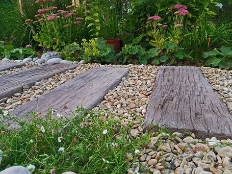 Concrete replica railway sleeper which replicates…