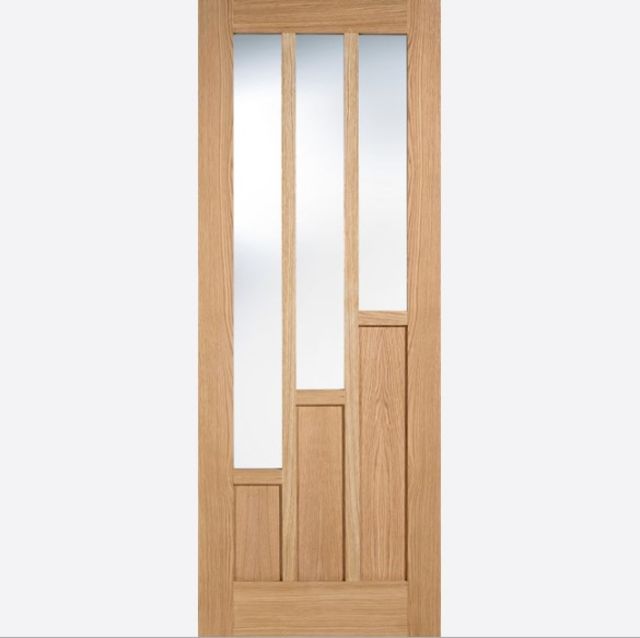 LPD | INTERNAL | COVENTRY | GLAZED 3L | CLEAR | UNFINISHED | OAK
