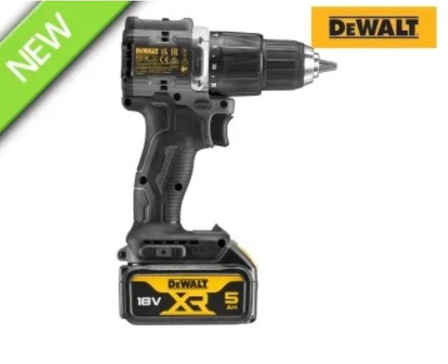 DEWALT | XR | 100 YEAR LIMITED EDITION COMBI DRILL | DCD100 | 18V | 2 X 5AH BATTERIES +  CHARGER