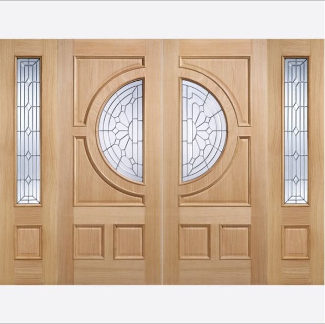 LPD | EXTERNAL | EMPRESS | GLAZED | LEADED | UNFINISHED | OAK