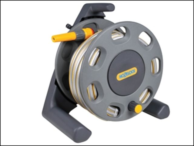 30m Freestanding Compact Hose Reel + 25 Metres of 12.5mm Hose