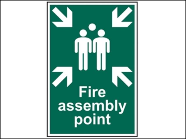 Fire Assembly Point - PVC