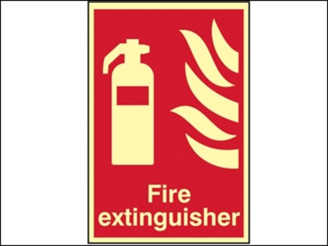 Fire Extinguisher Photoluminescent