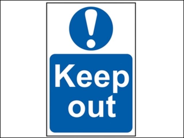 Keep Out - PVC