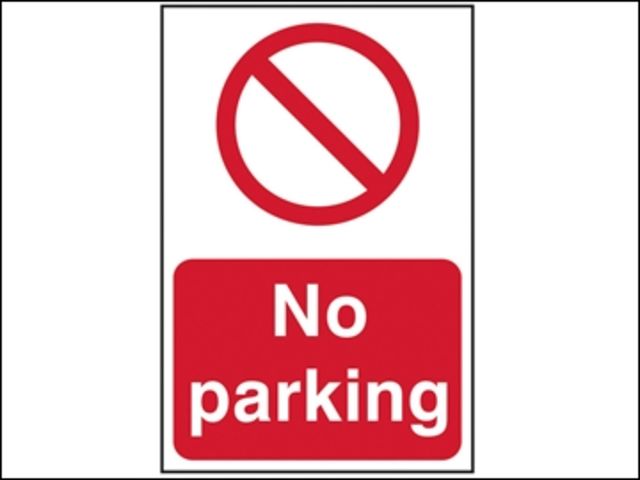 No Parking - PVC