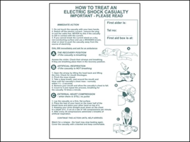 How To Treat An Electric Shock Casualty - PVC