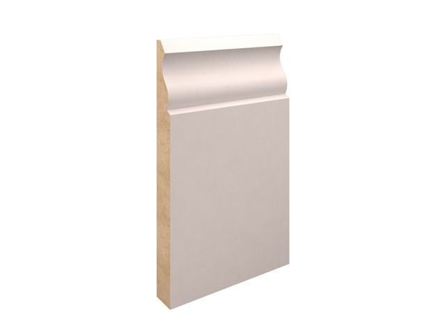 EX 175mm X 25mm MDF Ogee Skirting