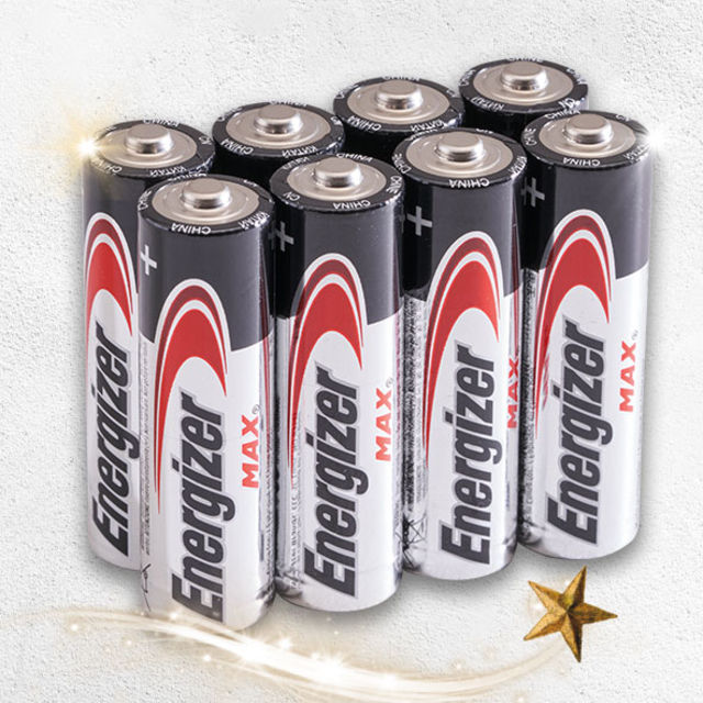 ENERGIZER | BATTERIES | AA | PACK 8