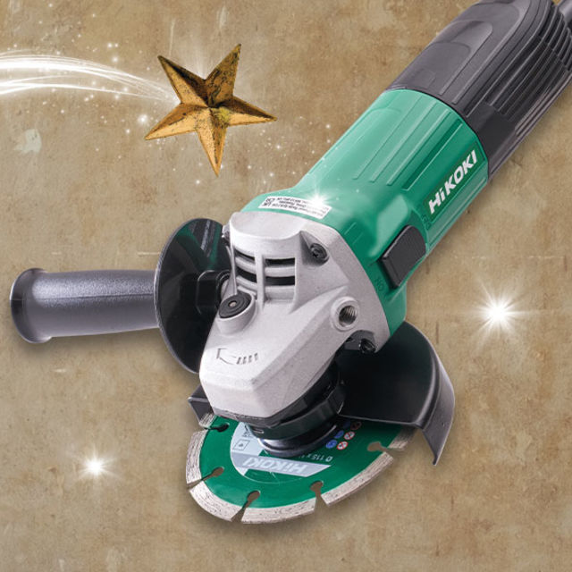 HIKOKI | ANGLE GRINDER | 115MM | 600W | 240V | INCLUDES DIAMOND BLADE