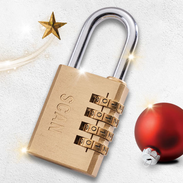 SCAN | PADLOCK | 38MM | COMBINATION