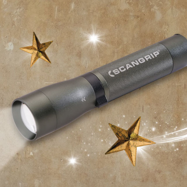 SCAN | CREE LED TORCH | 600 LUMENS | RECHARGABLE
