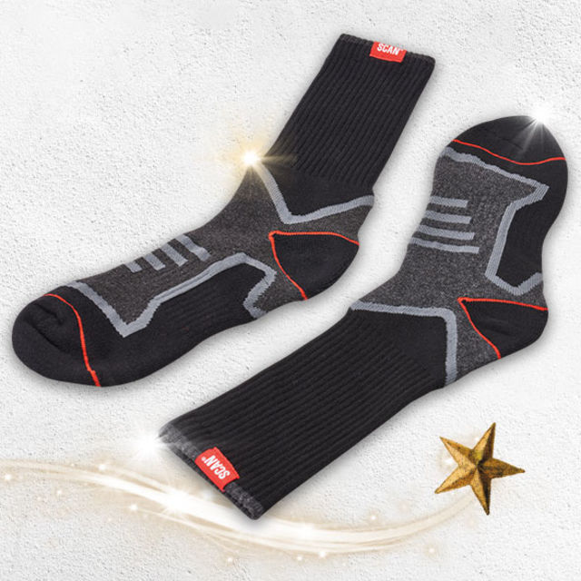 SCAN | WORK SOCKS | PACK 2