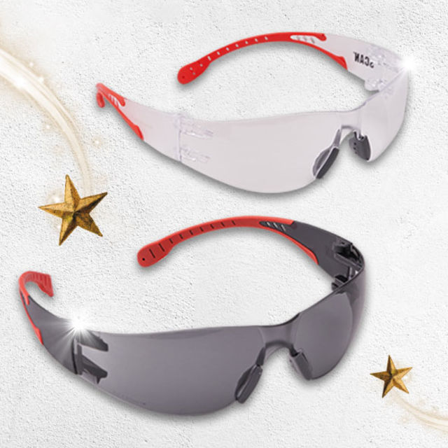 SCAN | FLEXIBLE SAFETY GLASSES | PACK 2
