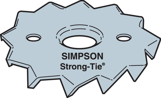 SIMPSON STRONG-TIE Toothed Plate Timber Connector