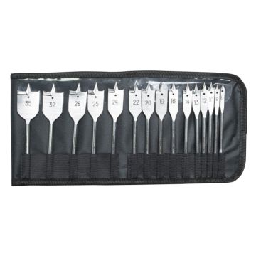 BAHCO | DRILL BIT | STANDARD | FLAT | WOOD | 15 PIECE