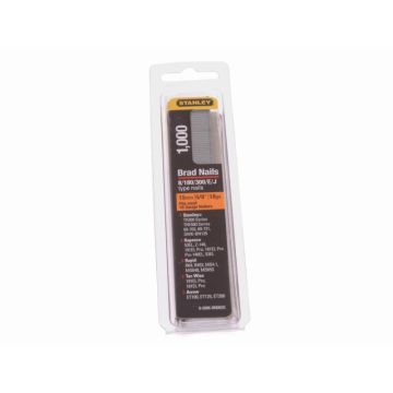 STANLEY | BRAD NAILS | 15MM | PACK 1000