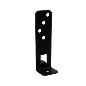 SIMPSON STRONG-TIE | WIDTH ADJUSTABLE POST FOOT | BLACK FINISH