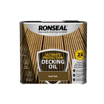 RONSEAL | ULTIMATE PROTECTION | DECKING OIL | DARK OAK | 5L