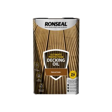 RONSEAL | ULTIMATE PROTECTION | DECKING OIL | NATURAL CEDAR | 5L