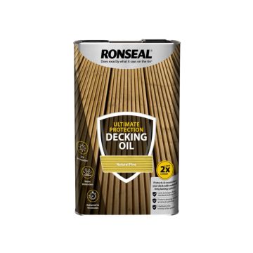 RONSEAL | ULTIMATE PROTECTION | DECKING OIL | NATURAL PINE | 5L
