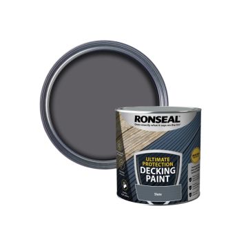 RONSEAL | ULTIMATE PROTECTION | DECKING PAINT | SLATE | 2.5L