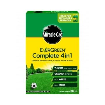 EVERGREEN | MIRACLE-GRO | COMPLETE 4 IN 1 | CARTON | 80M² | 2.8KG