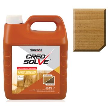 BARRETTINE | CREOSOLVE | LIGHT BROWN | 4L