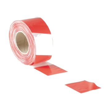 FAITHFULL | BARRIER TAPE | RED & WHITE | 500M X 70MM