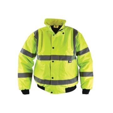 SCAN | CLOTHING | HI-VIS | BOMBER JACKET | YELLOW