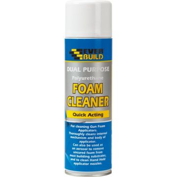 EVERBUILD | DUAL PURPOSE FOAM CLEANER | 500ML