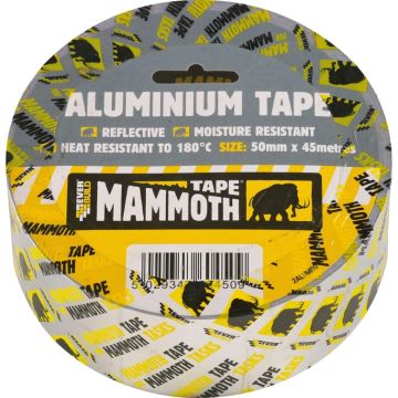 EVERBUILD | MAMMOTH | ALUMINIUM TAPE | 45M X 50MM