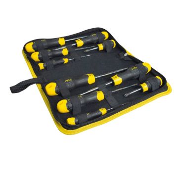 REAL DEALS XMAS 2023 | STANLEY | SCREWDRIVER SET IN WALLET | 10 PIECE
