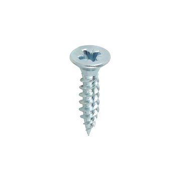 TIMCO | TWIN THREADED PZ2 WOODSCREW | 12 X 1" | BOX 200