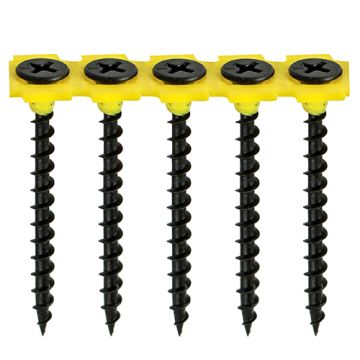 TIMCO | COLLATED DRYWALL SCREWS | 3.5 X 38MM | BOX 1000