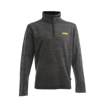 DEWALT | CLOTHING | JONESBOROUGH STRETCH ¼ ZIP TOP | BLACK / GREY