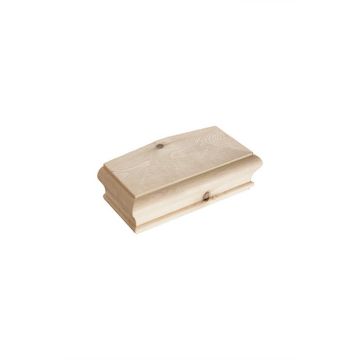 CHESHIRE MOULDINGS | STAIR PARTS | NEWEL CAP | PYRAMID | HALF | PINE