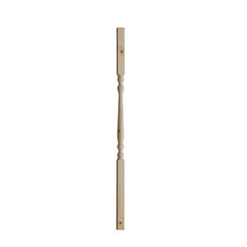 CHESHIRE MOULDINGS | STAIR PARTS | SPINDLE | COLONIAL | 895 X 32 X 32 | PINE