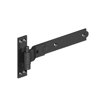 BIRKDALE GM | CRANKED BAND & HOOK ON PLATE | 18" | 450MM | EPOXY BLACK