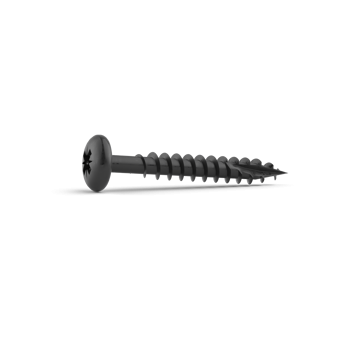 BIRKDALE DURAPOST | PAN HEAD SCREW | 4 X 40MM | ANTHRACITE GREY | BAG 10