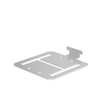 BIRKDALE DURAPOST | CAPPING RAIL IN-LINE BRACKET | 75 X 1MM | BZP | PACK 2