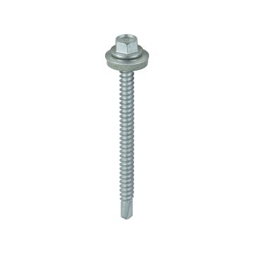 TIMCO | SELF DRILLING HEX HEAD SCREW + EPDM WASHER | 5.5 X 70MM | BOX 100