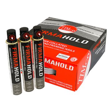 TIMCO | FIRMAHOLD COLLATED | CLIPPED HEAD NAILS | FIRMAGALV | 3 FUEL | 2.8 X 63MM | BOX 3300