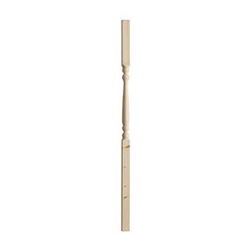 CHESHIRE MOULDINGS | STAIR PARTS | SPINDLE | EDWARDIAN | 1100 X 41 X 41 | PINE