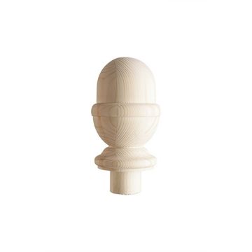 CHESHIRE MOULDINGS | STAIR PARTS | NEWEL CAP | ACORN | FULL | PINE | BLISTER PACK