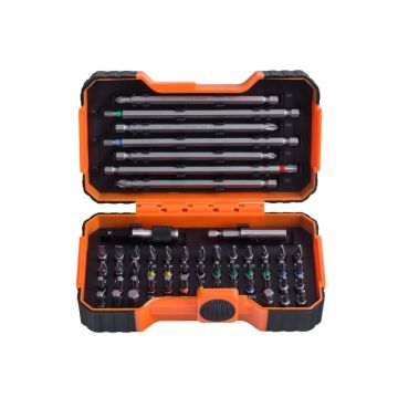 BAHCO | SCREWDRIVER BIT | COLOUR CODED SET | 54 PIECE