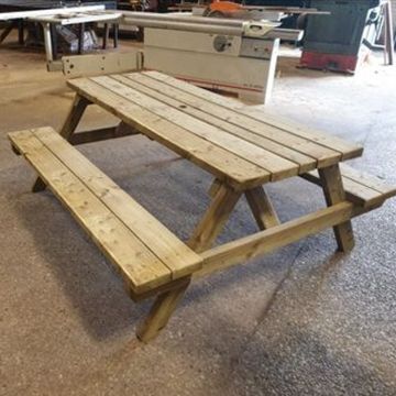 NWTT | A FRAME TABLE | STANDARD | 1.8M | TREATED GREEN