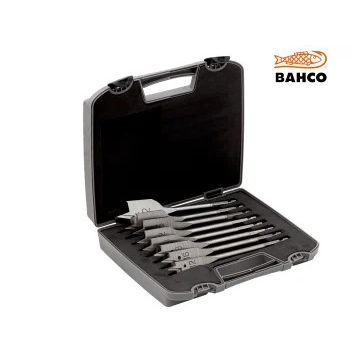 BAHCO | DRILL BITS | FLAT BIT SET IN CASE | 12-32MM | 8PCS